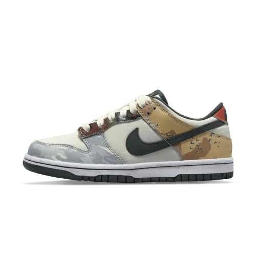 Nike Dunk Low SE GS 'Sail Multi-Camo' DB1909 100