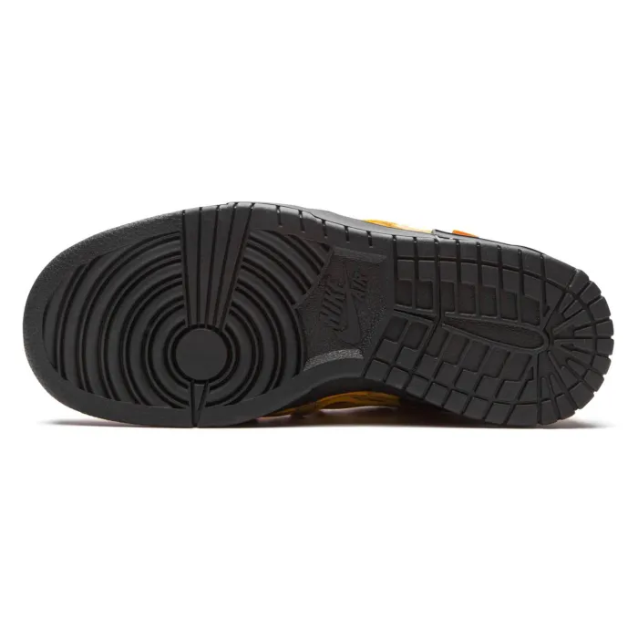 Off-White x Nike Air Rubber Dunk 'University Gold' CU6015 700