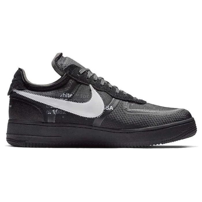 Off-White x Nike Air Force 1 Black AO4606-001