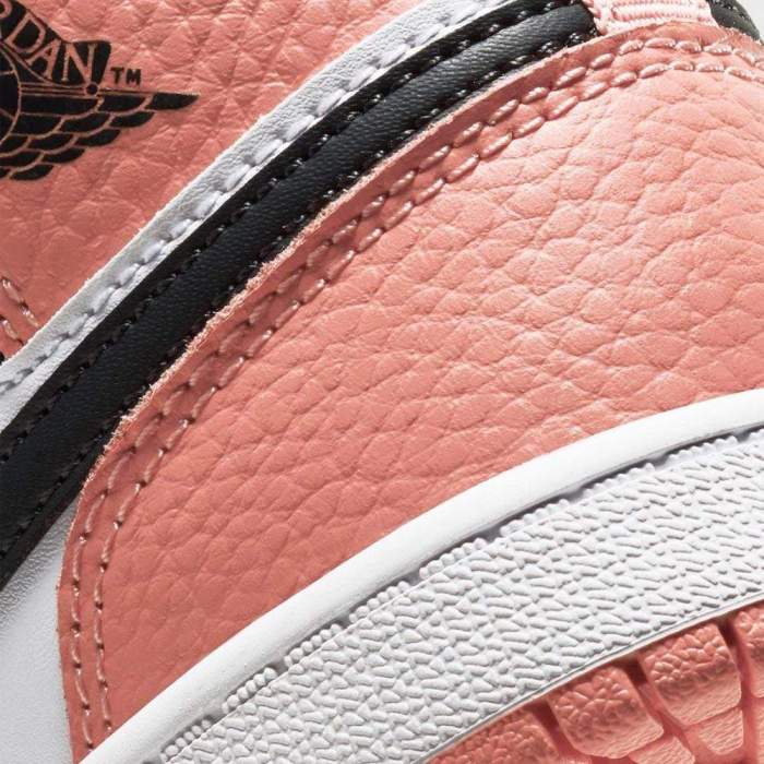 Air Jordan 1 Mid Children's 'Pink Quartz' (PS) 640737-603