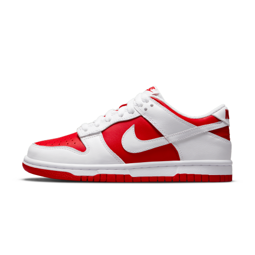 Nike Dunk Low GS 'White University Red' CW1590 600