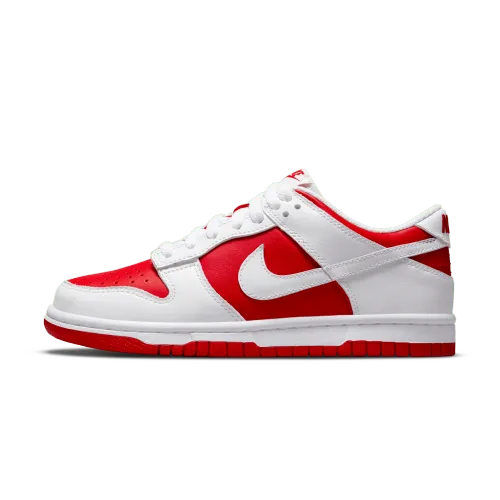 Nike Dunk Low GS 'White University Red' CW1590 600