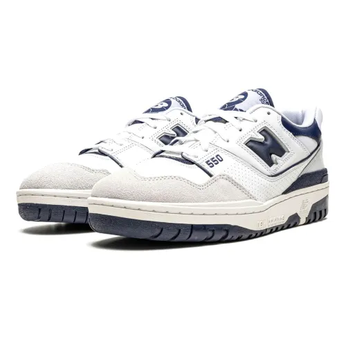 New Balance 550  White Navy  BB550WA1
