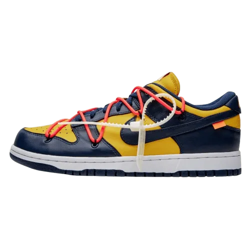 OFF-WHITE x Nike Dunk Low 'University Gold' ct0856-700