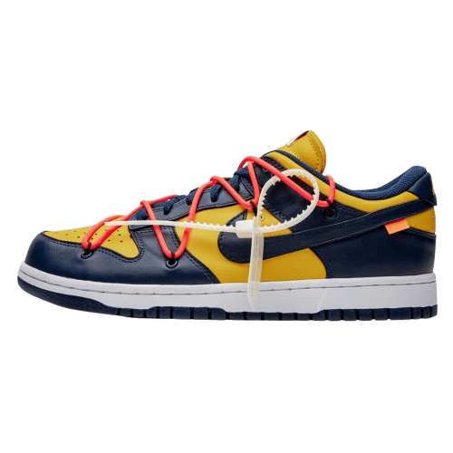 OFF-WHITE x Nike Dunk Low 'University Gold' ct0856-700