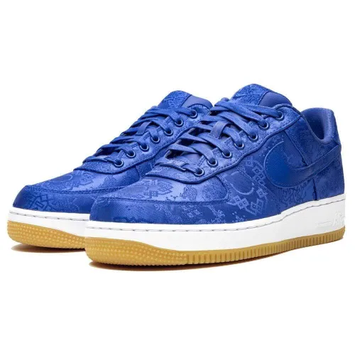 CLOT x Nike Air Force 1 PRM 'Royal Silk' cj5290-400