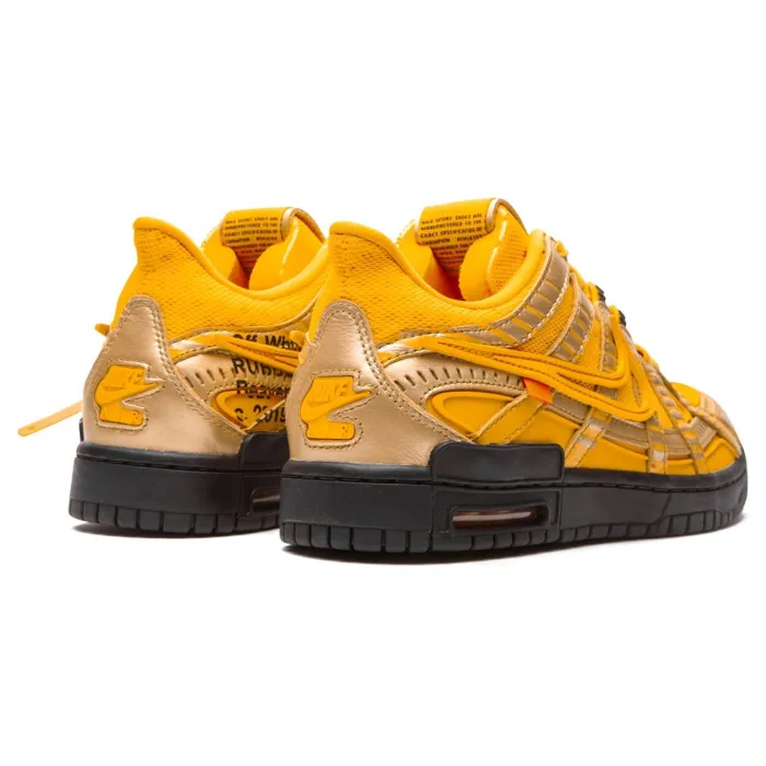 Off-White x Nike Air Rubber Dunk 'University Gold' CU6015 700