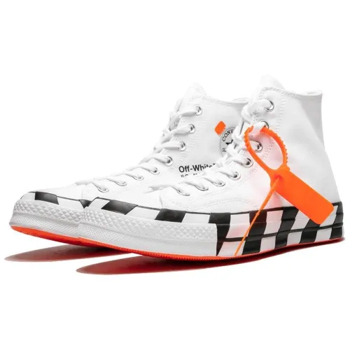 Off-White x Converse Chuck 70 Stripe White 163862C