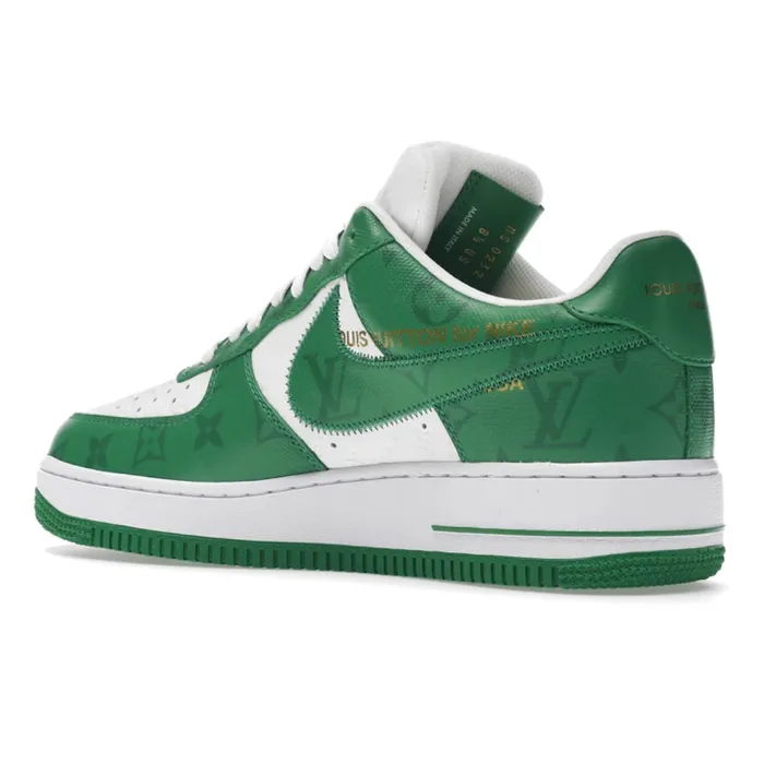 Louis Vuitton Nike Air Force 1 Low By Virgil Abloh White Green MS-0242
