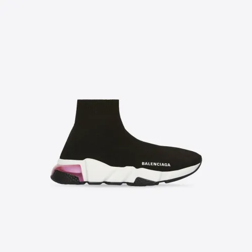 Women's Speed Clear Sole Sneaker in Black 607543W2DB61014