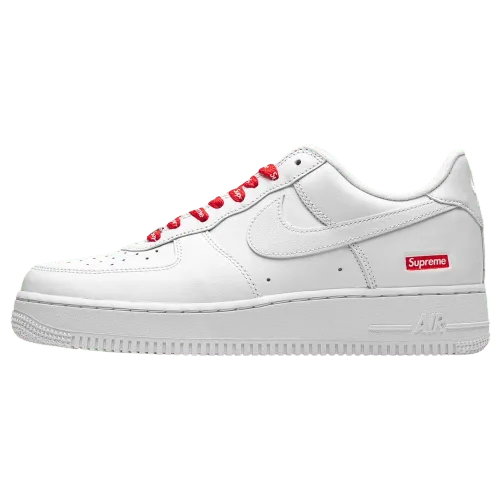 Supreme x Nike Air Force 1 Low 'Box Logo - White' cu9225-100