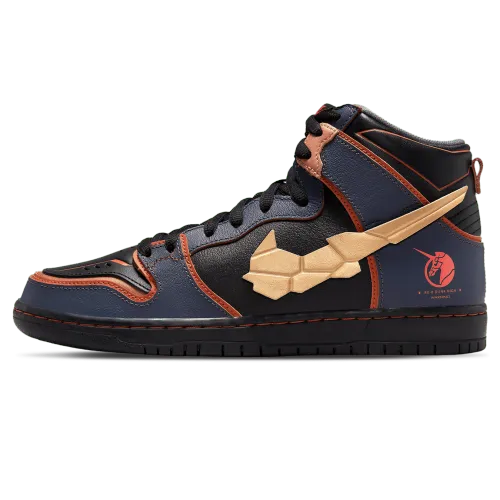 Gundam x Nike Dunk High SB 'Project Unicorn - Banshee Norn&# DH7717 400