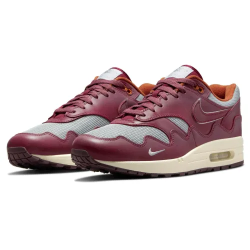 Patta x Nike Air Max 1 'Rush Maroon' DO9549 001