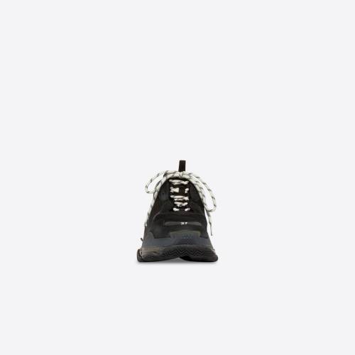 Women's Triple S Sneaker Clear Sole in Black 544351W2FB11000