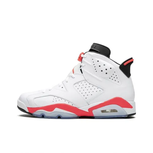AIR JORDAN 6 RETRO INFRARED WHITE 2014 384664-123