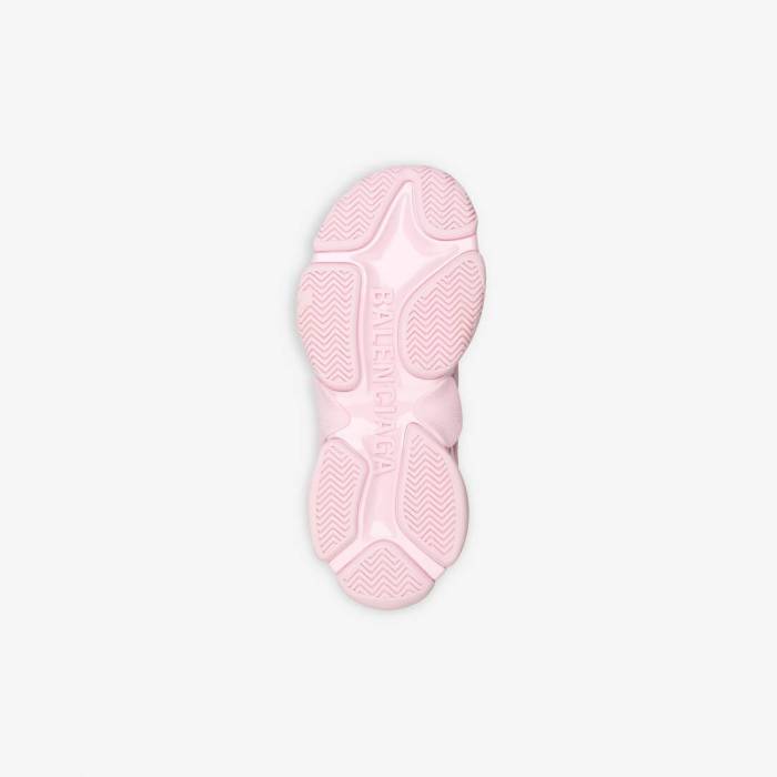 Men's Triple S Sneaker Allover Logo in Pink 536737W2FA15090