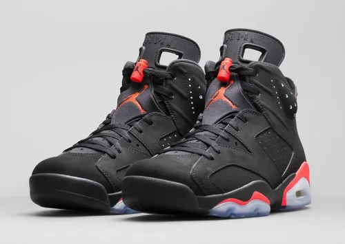 Air Jordan 6  Black-Infrared  384664-023
