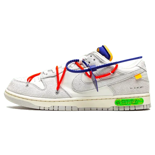 Off-White x Nike Dunk Low 'Lot 13 of 50' DJ0950 110