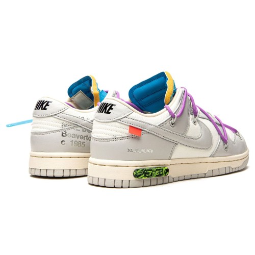 Off-White x Nike Dunk Low 'Lot 47 of 50' DM1602 125