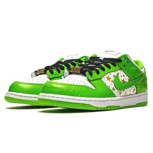 Supreme x Nike Dunk Low OG SB QS  Mean Green  DH3228 101