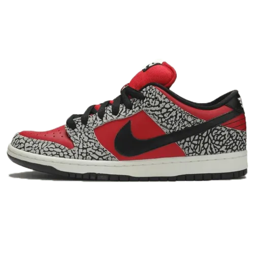 Supreme x Nike Dunk Low Premium SB 'Red Cement' 313170-600