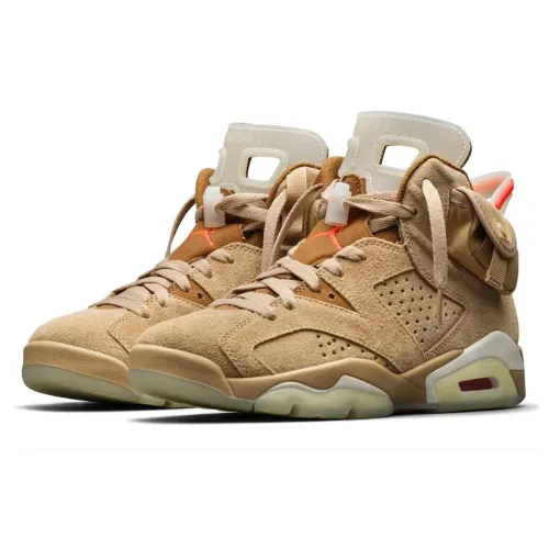 Travis Scott x Air Jordan 6 Retro 'British Khaki' DH0690 200