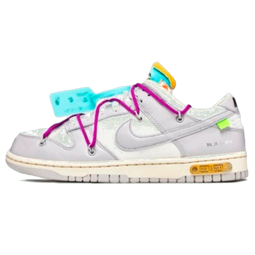 Off-White x Nike Dunk Low 'Lot 21 of 50' DM1602 100