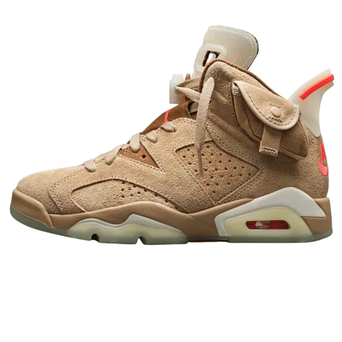 Travis Scott x Air Jordan 6 Retro 'British Khaki' DH0690 200