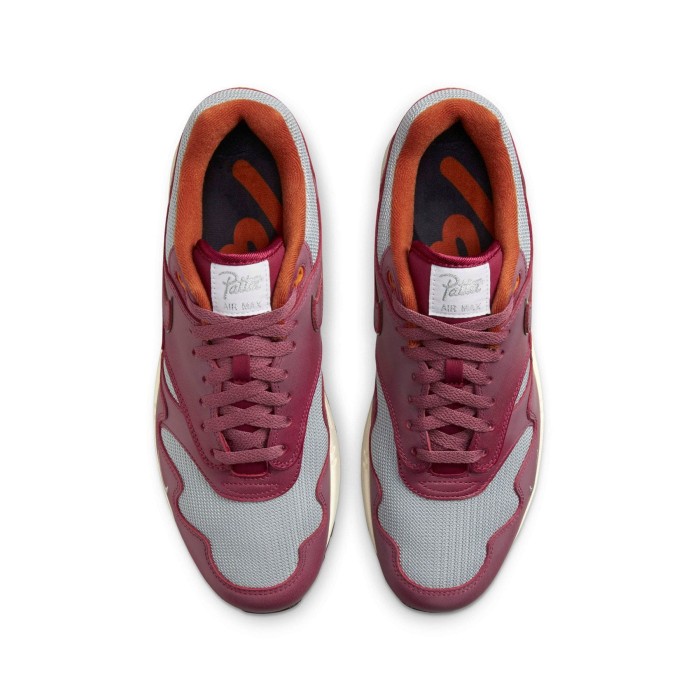 Patta x Nike Air Max 1 'Rush Maroon' DO9549 001