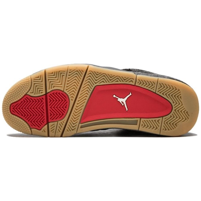 Levis x Nike Air Jordan 4 Black AO2571-001