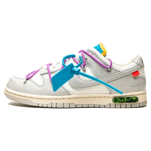 Off-White x Nike Dunk Low 'Lot 47 of 50' DM1602 125