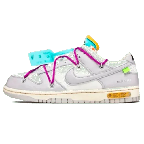 Off-White x Nike Dunk Low 'Lot 21 of 50' DM1602 100