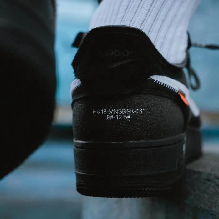 Off-White x Nike Air Force 1 Black AO4606-001