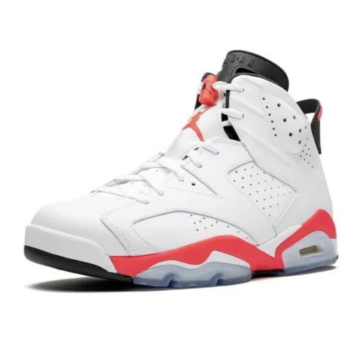 AIR JORDAN 6 RETRO INFRARED WHITE 2014 384664-123