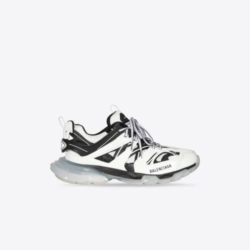 Women's Track Sneaker Clear Sole in White 647741W3BZ29010