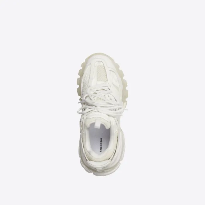 Men's Glow In The Dark Track Sneaker in White 542023W3CR19000