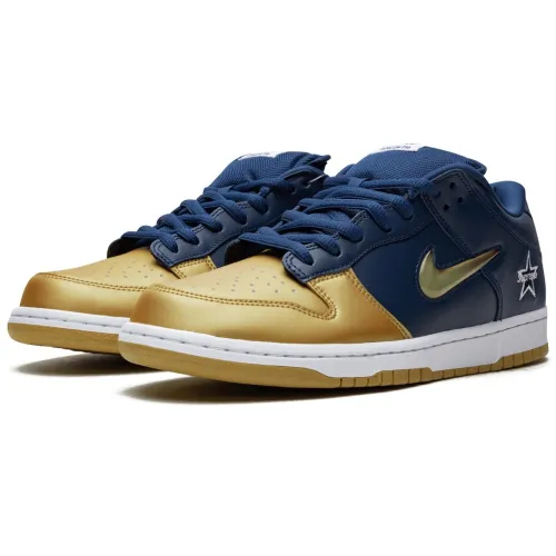 Supreme x Nike Dunk SB Low QS 'Metallic Gold' ck3480-700