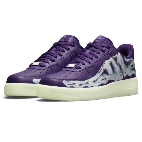 Nike Air Force 1 Low 'Purple Skeleton' CU8067 500