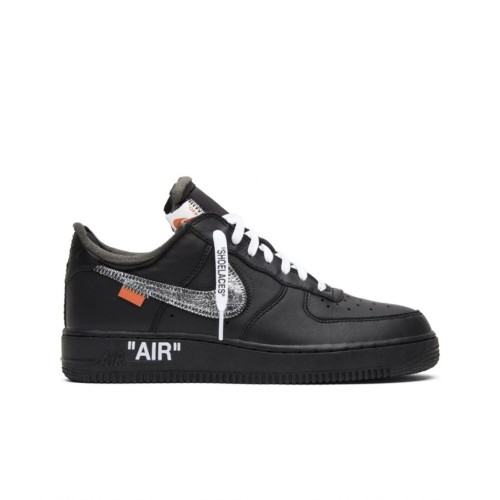 NIKE AIR FORCE 1 LOW 07 OFF WHITE MOMA WITHOUT SOCKS AV5210-001