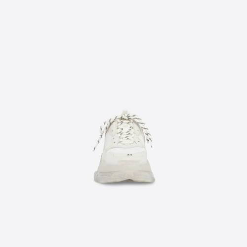 Men's Triple S Sneaker Clear Sole in White 541624W2FB19000