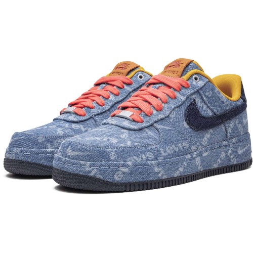 Levi's x Nike By You x Air Force 1 Low 'Exclusive Denim& cv0670-447
