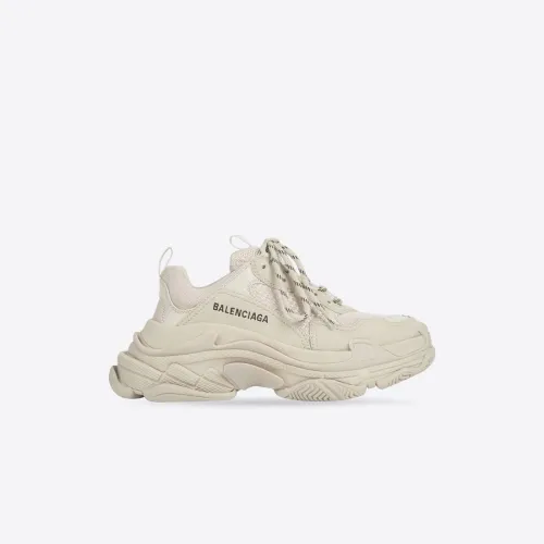 Women's Triple S Sneaker in Beige 524039W2FW19700