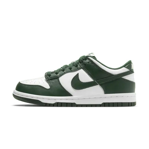 Nike Dunk Low GS 'Michigan State' CW1590 102