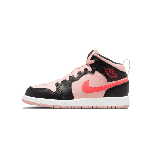 Air Jordan 1 Mid PS 'Black Pink Crimson' 640734-604