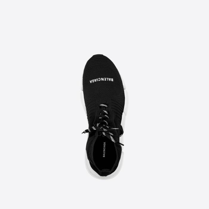 Men's Speed 2.0 Lace-up Sneaker in Black/white 617258W2DB21015