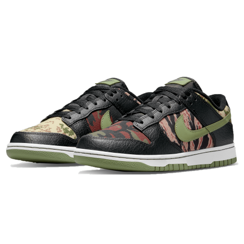 Nike Dunk Low SE 'Black Multi-Camo' DH0957-001