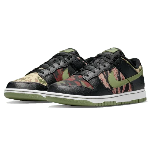Nike Dunk Low SE 'Black Multi-Camo' DH0957-001