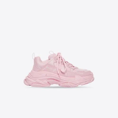 Women's Triple S Sneaker Allover Logo in Pink 524039W2FA15090