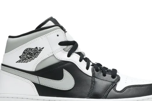 Air Jordan 1 Mid White Shadow 554724-073