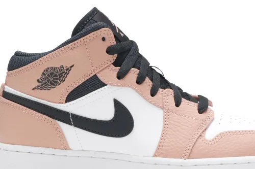 Air Jordan 1 Mid GS Pink Quartz 555112-603